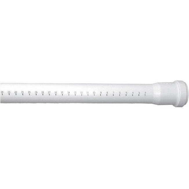Magnaplast, Zubehör Sanitärinstallation, PIPE INTERNAL D40 1.00M WHITE PP