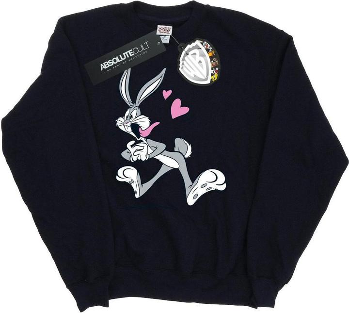 Actual product image Looney Tunes Womens/Ladies Bugs Bunny In Love Sweatshirt (XL)