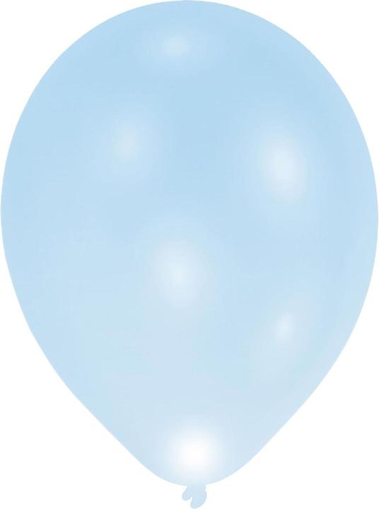 Immagine prodotto Amscan Palloncini LED blu chiaro - Palloncini luminosi