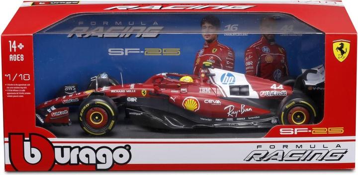 Immagine prodotto Bburago Ferrari F1 SF-25 1/18 Hamilton 2025