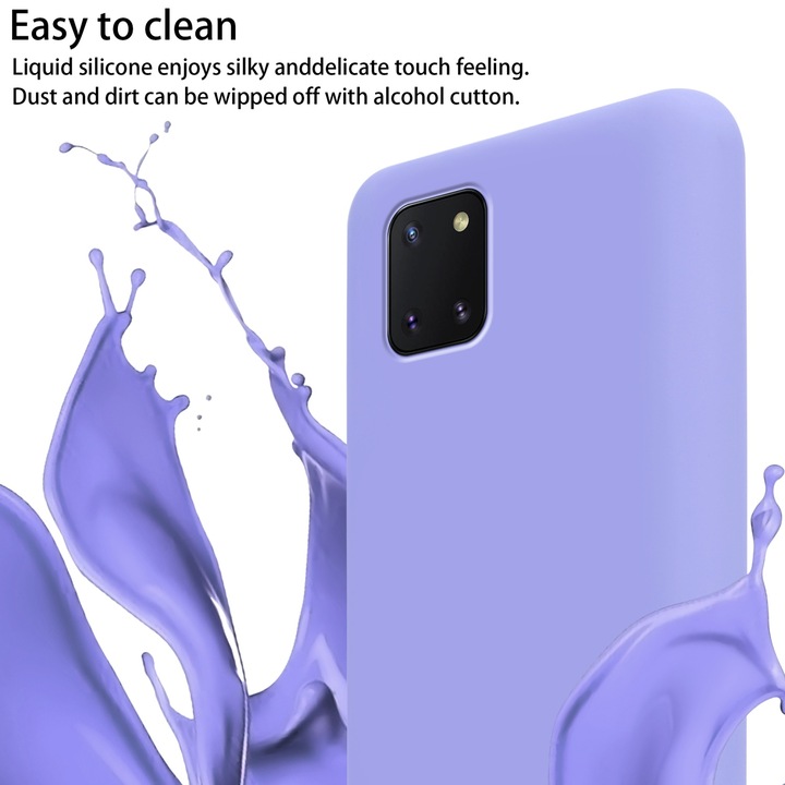 Produktbild Cadorabo TPU Cover Handy Kette Liquid (Samsung Galaxy A81)