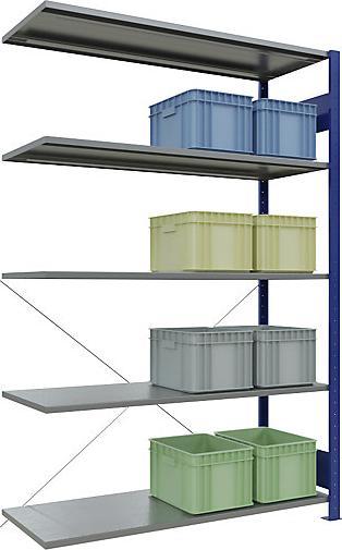 Actual product image eurokraft pro Boltless shelving, single row