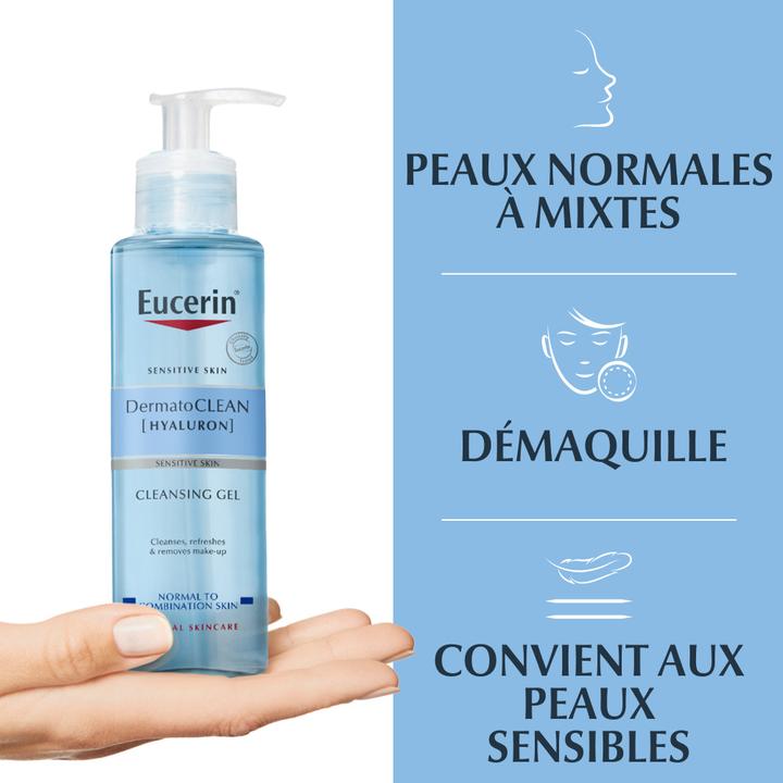 Actual product image Eucerin DermatoClean Gel (200 ml)