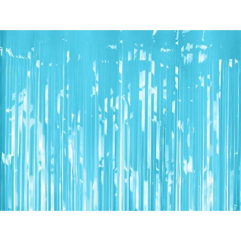 Partydeco Tenda party azzurra 100x200cm (1 pz.)