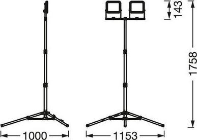 Image du produit Ledvance LED Worklight Value (2000 lm)