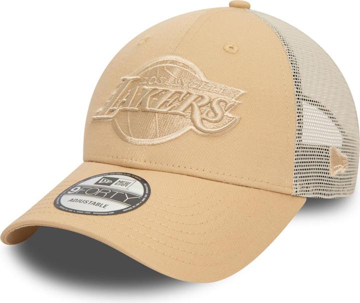 Produktbild New Era 9Forty Mesh Trucker Cap - NBA Los Angeles Lakers oat