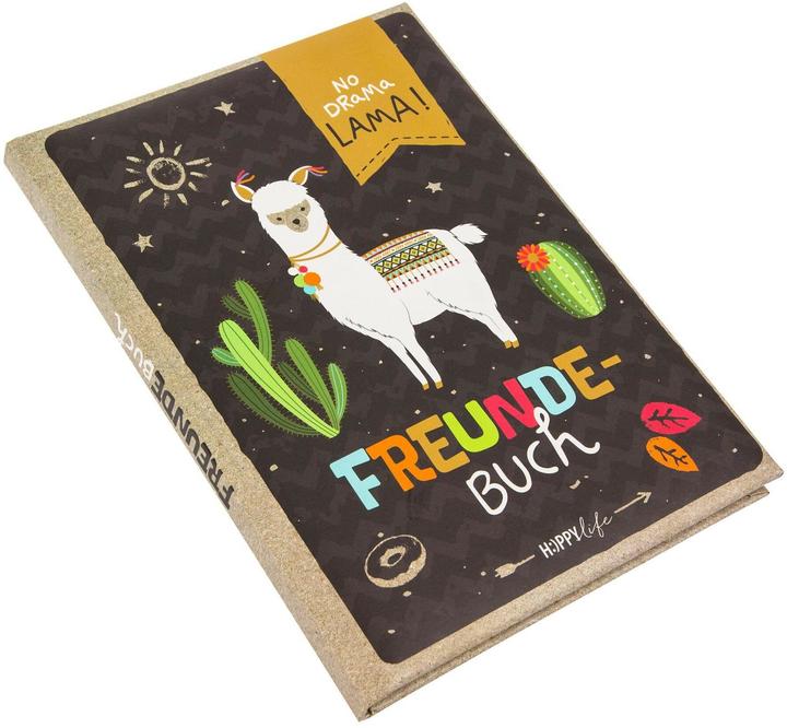 Produktbild Goldbuch Freundebuch Lama (2023)