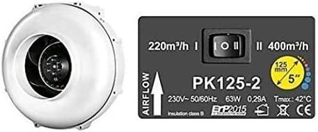 Produktbild Prima Klima Rohr-Ventilator PK125 / 2-Stufen