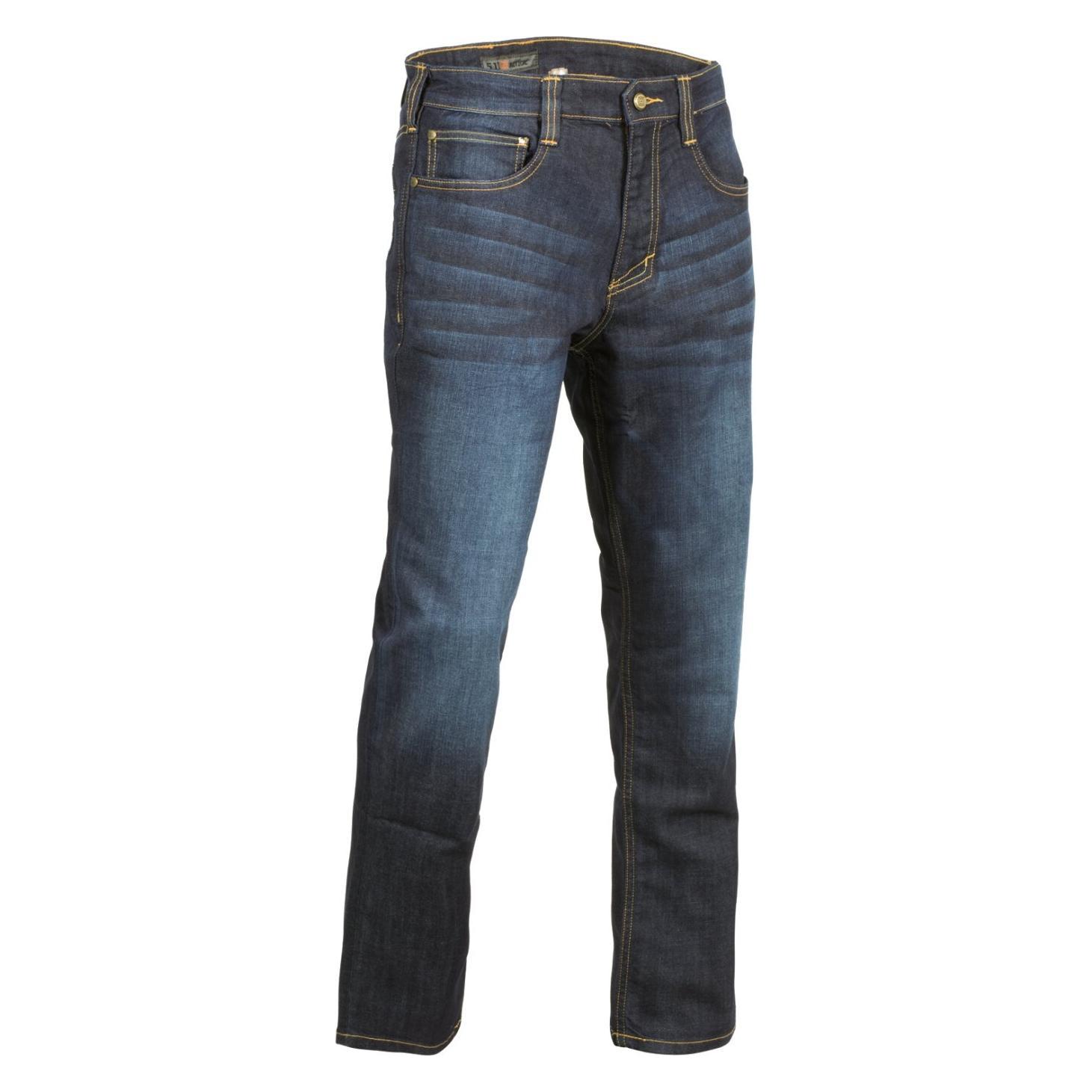 5.11, Mannen, Jeans, Defender Flex Slim Jeans Blauw-30/30, Blauw, (W30/L30)