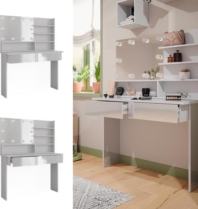 Produktbild Vicco Azur mit LED Beleuchtung (120 x 40 x 83.5 cm)