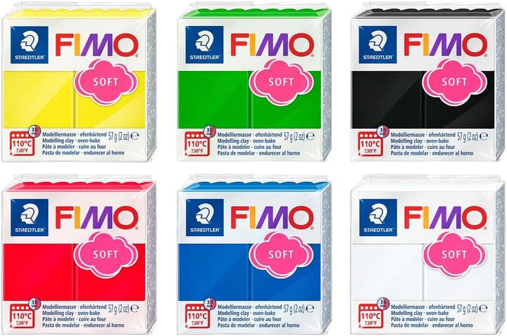 Actual product image Fimo 6er-Set Oven Bake Clay