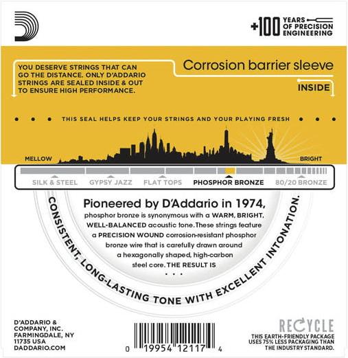 Produktbild D'Addario Ej19 (6x, Gitarre, 0.06")