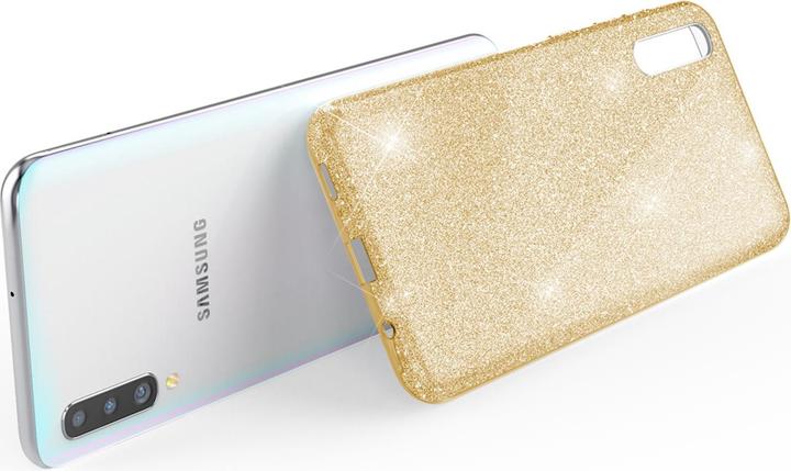 Actual product image Nalia Glitter cover (Samsung Galaxy A50)