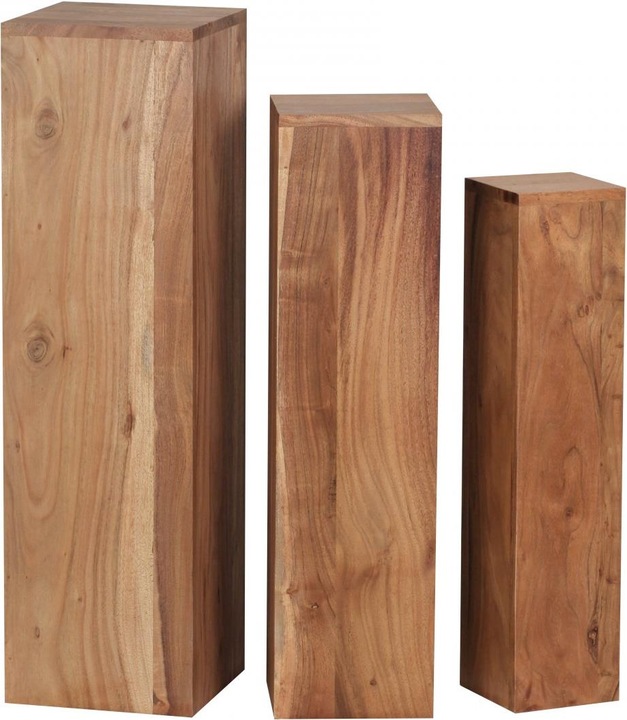 Actual product image Wohnling Mumbai (24.5 x 24.5 x 85 cm, 20 x 20 x 75 cm, 15 x 15 x 65 cm)