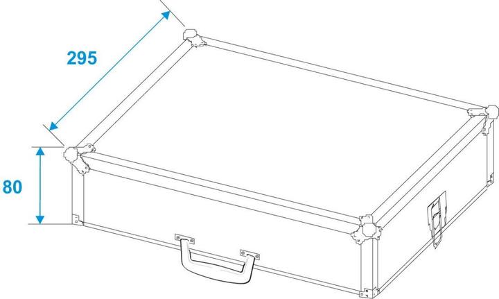Produktbild Roadinger Flightcase 1x Easy Show (19" Case)