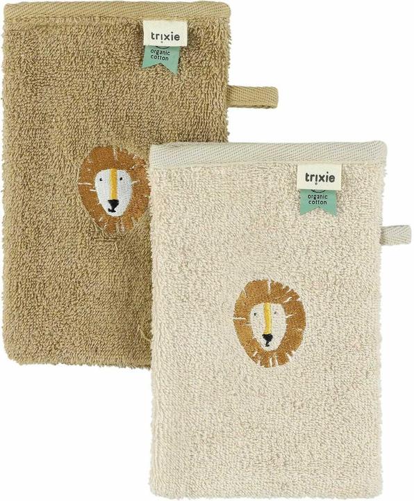 Image du produit Trixie Waschhandschuh 2-pack Löwe Aura