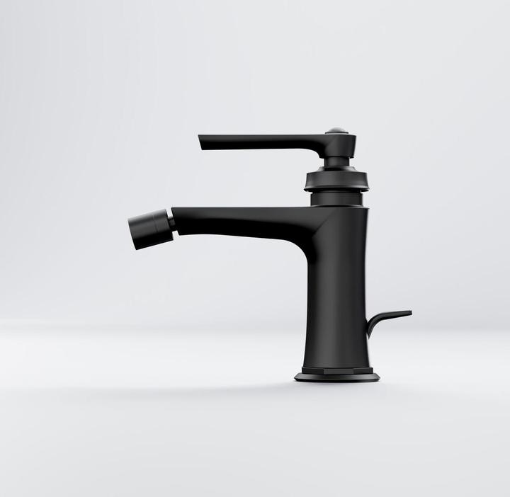 Image du produit Steinberg Série 350 robinetterie de bidet, avec garniture découlement, saillie 130mm, 0