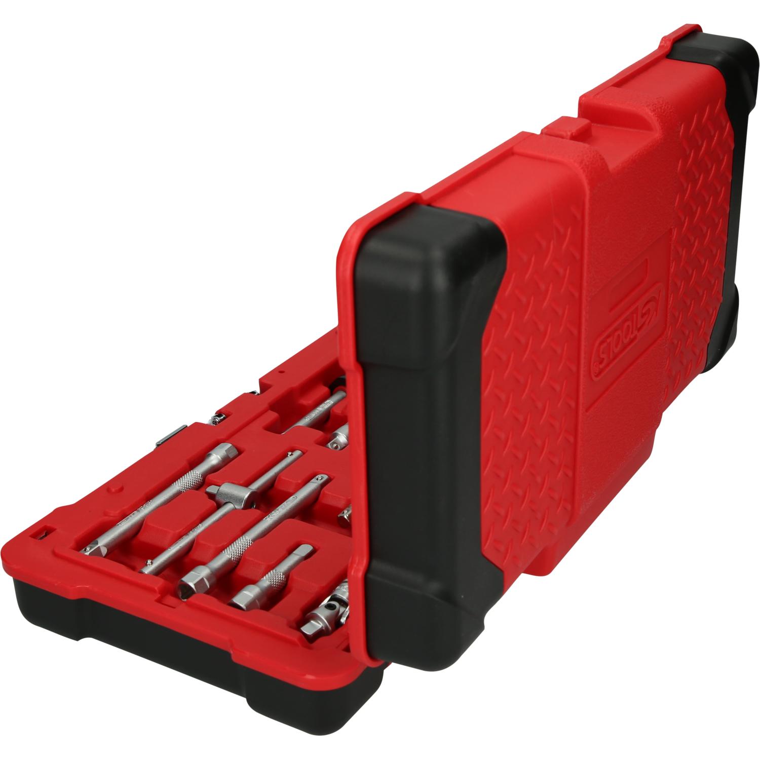 Thumbnail - KS Tools, Steckschlüssel + Stecknuss, 1/4" Steckschlüssel-Satz, 50 Teile, Flank Traction (1/4")