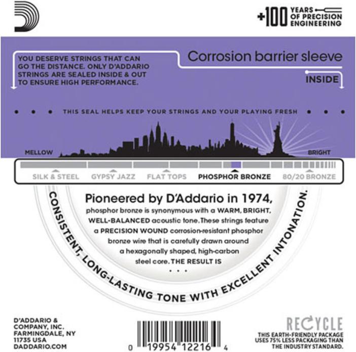 Actual product image D'Addario Ej26 (6 x, Guitar, 0.05")