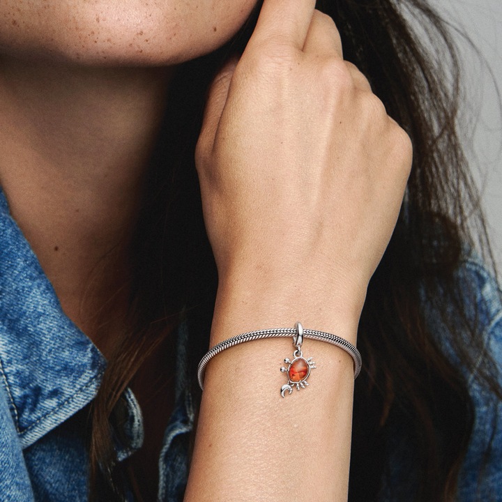Produktbild Pandora Disney Arielle die Meerjungfrau Sebastian Charm (Silber 925)