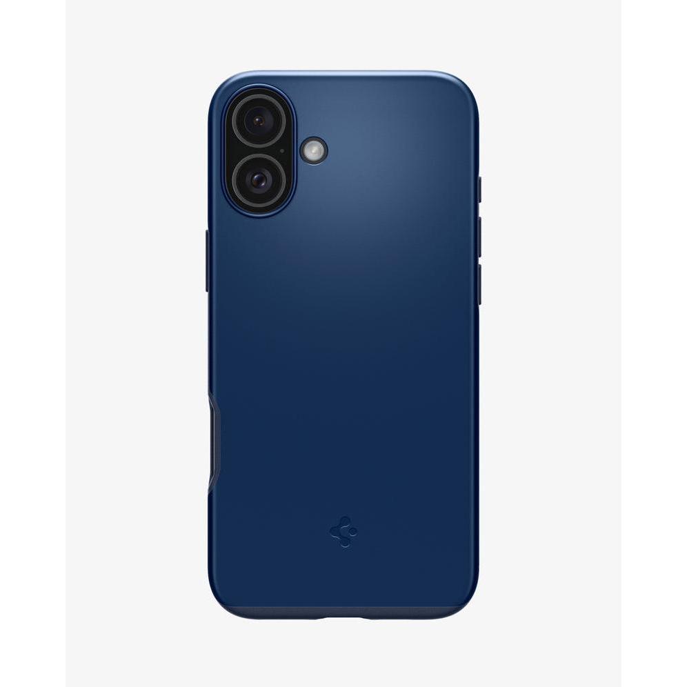 Spigen Thin Fit (MagFit) (Apple iPhone 16 Plus), Smartphone Hülle, Blau