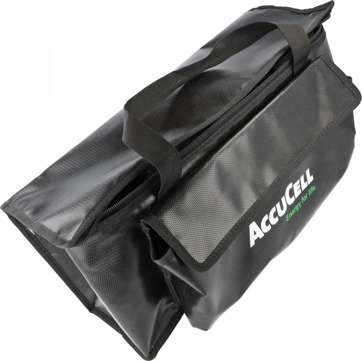 Actual product image AccuCell Li-ion AkkuSafe - BikeBag e-bike battery storage bag
