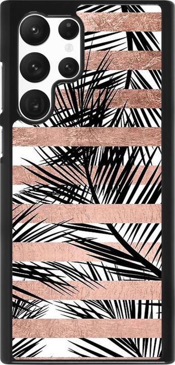 Actual product image PhoneLook Coque Palm trees gold stripes (Samsung Galaxy S22 Ultra)