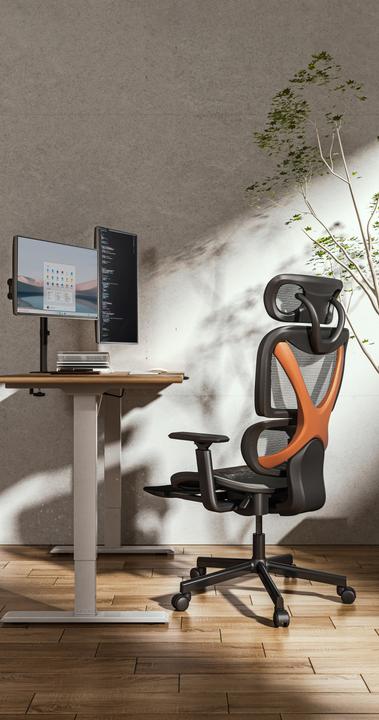 Actual product image Ergowork SpineX Office Chair, black