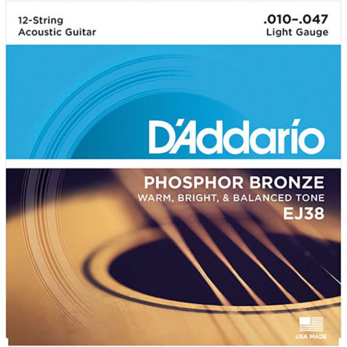 D'Addario Ej38 (12 x, Gitarre, 0.05"), Saiten