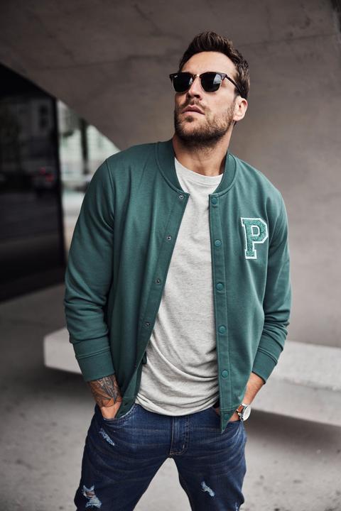 Produktbild JP1880 JP 1880 Collegejacke, Sweat, bis 7 XL (5XL)