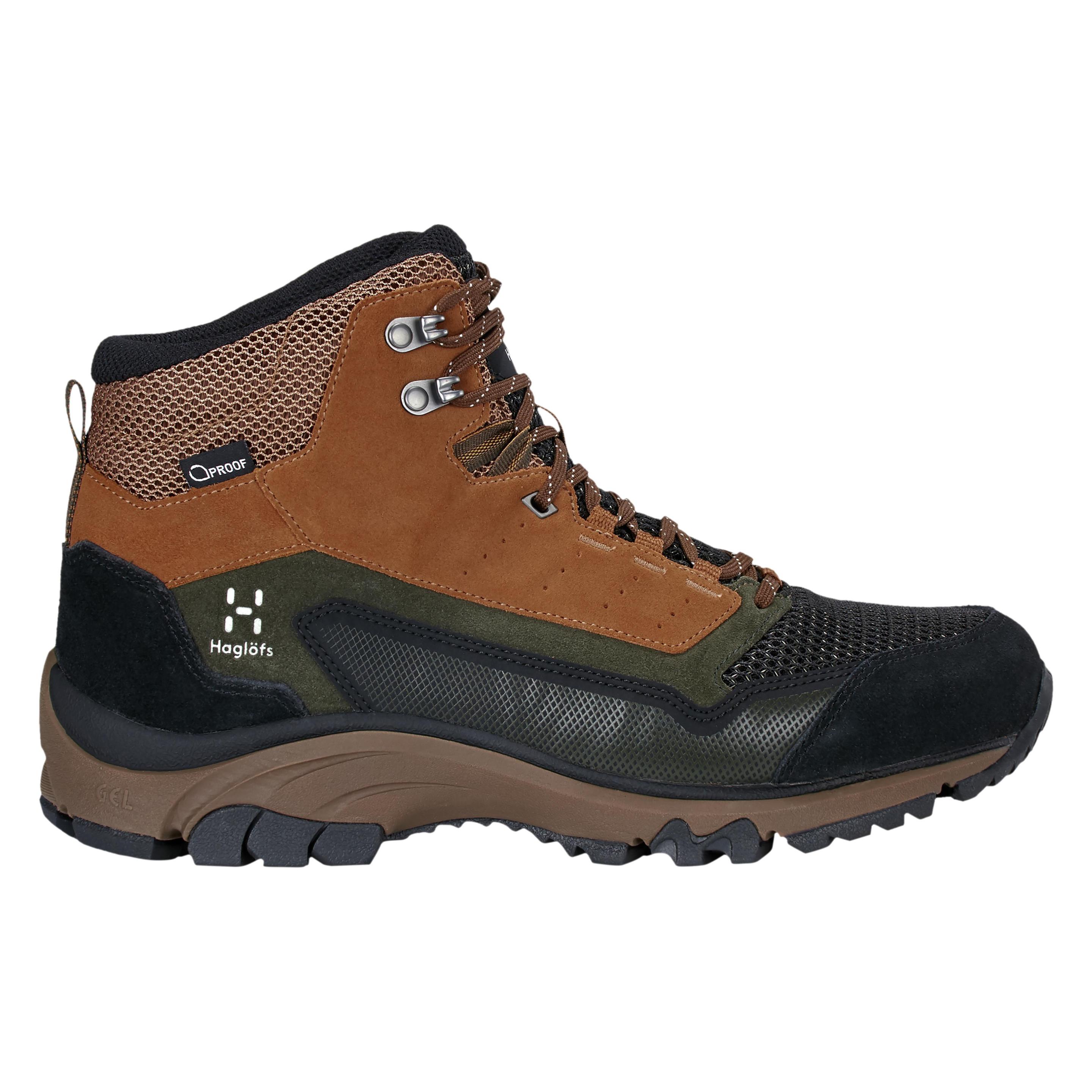 Haglöfs, Herren, Wanderschuhe, Skuta (42), Schwarz, Braun