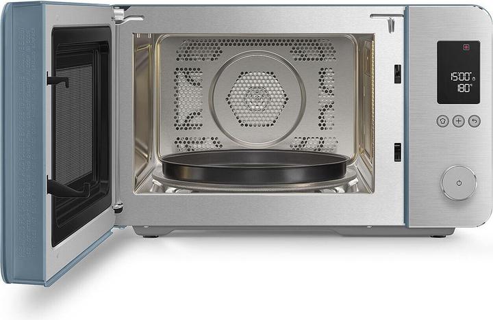 Image du produit Smeg Kombi-Mikrowelle MOC02SBMEU, 9 Fkt, 2100W, Sturmblau matt (27 l)