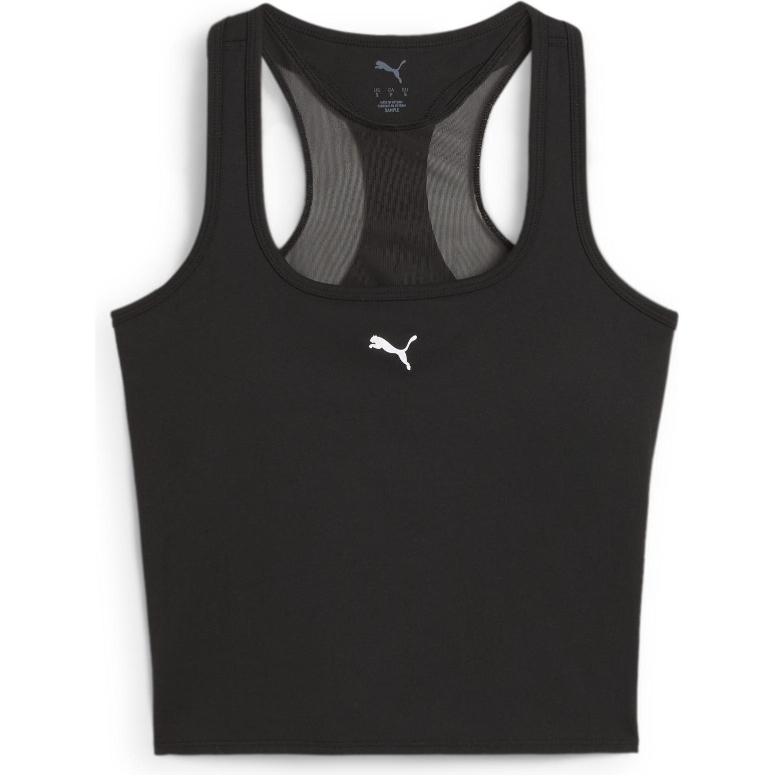 Puma, Damen, Sportshirt, W CLOUDSPUN MESH 2in1 Tank (XS), Schwarz, XS