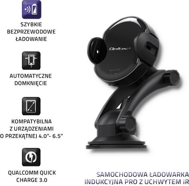 Produktbild Qoltec 51219 Induction car charge