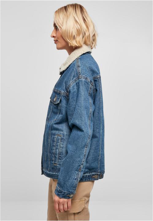 Immagine prodotto Urban Classics Giacca in denim Sherpa oversize da donna (M)