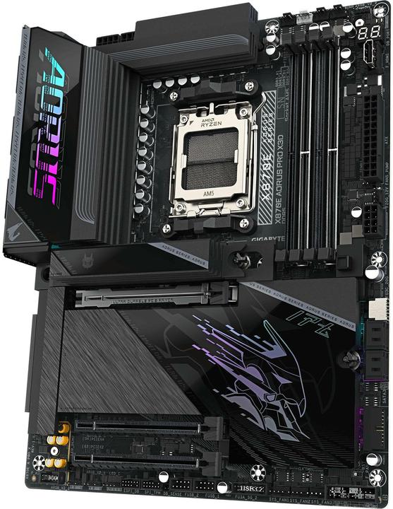 Productafbeelding Gigabyte MB GBT AMD AM5 X870E AORUS PRO X3D (AM5, AMD X870E, ATX)