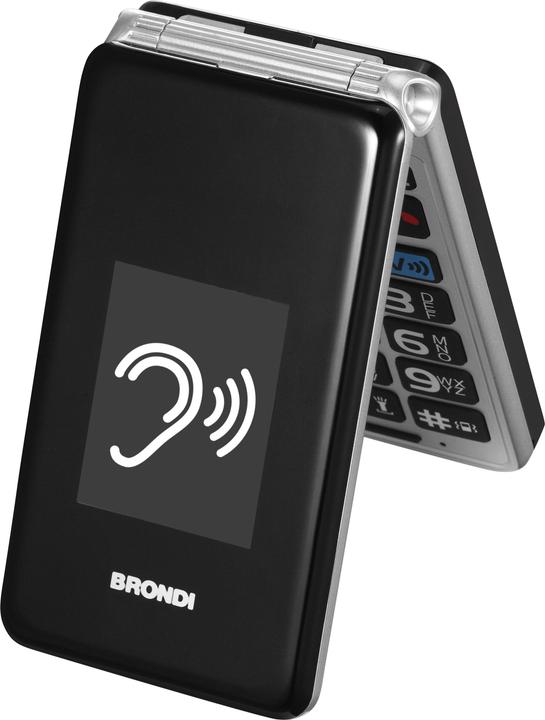 Produktbild Brondi Amico Super TV Gunmetal Grey: Handy (2.80", 1.30 Mpx)