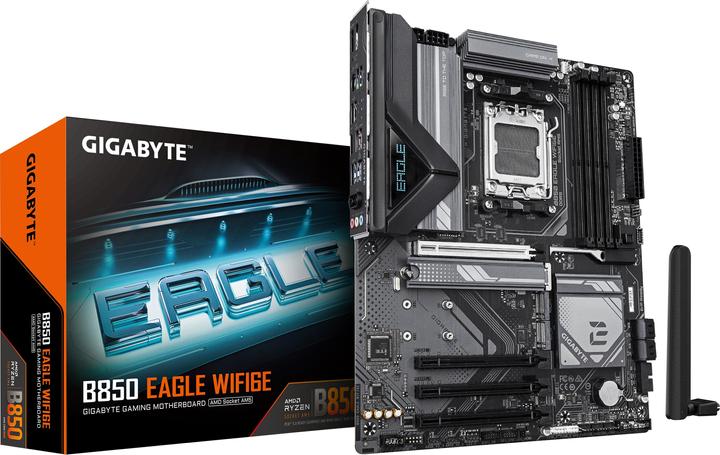 Actual product image Gigabyte B850 Eagle WIFI6E (AM5, AMD B850, ATX)