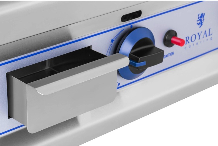 Produktbild Royal Catering Gasgrill Gas Grill Grillplatte Griddle Bratplatte Gasbräter Griddleplatte (3 kW)