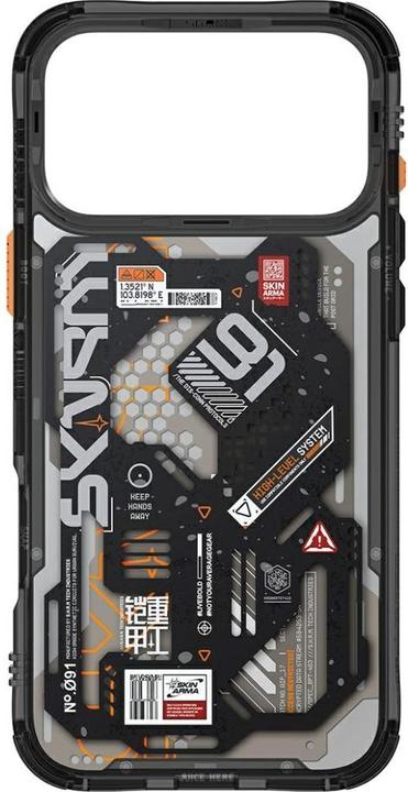 Produktbild Skinarma Spectra Case for iPhone 17 Pro Max Magnetic Charging Black (Apple iPhone 17 Pro Max)