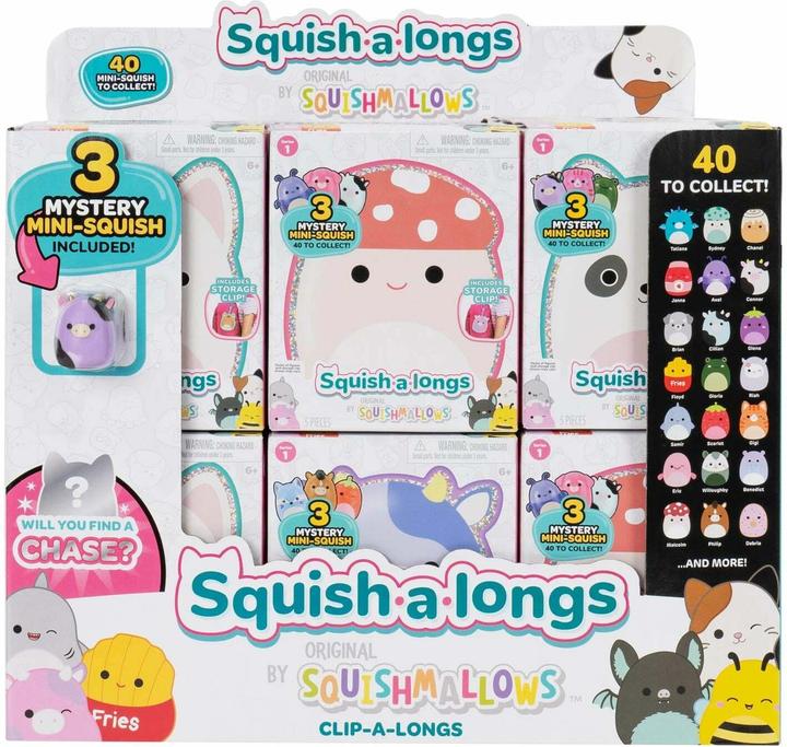 Image du produit Jazwares Squish a longs clips sac à dos
