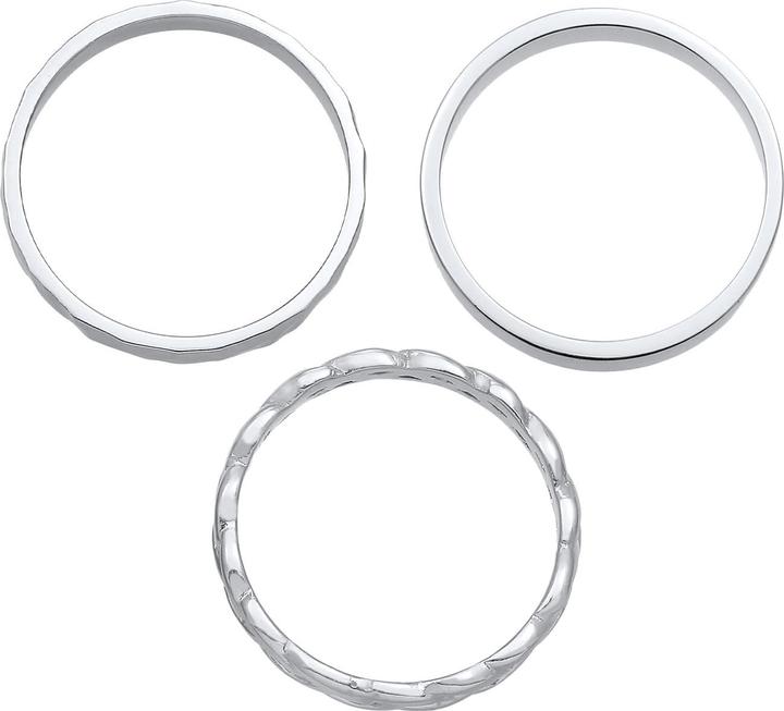 Produktbild Elli Organic, Ring Set (56, 925 Silber)