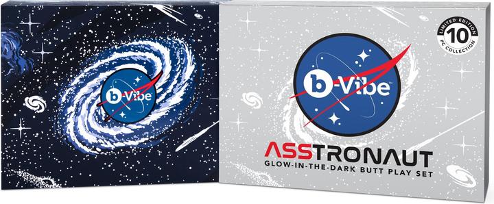 Produktbild Earthly Body B-Vibe - ASStronaut Glow-in-the-Dark Butt Play Set