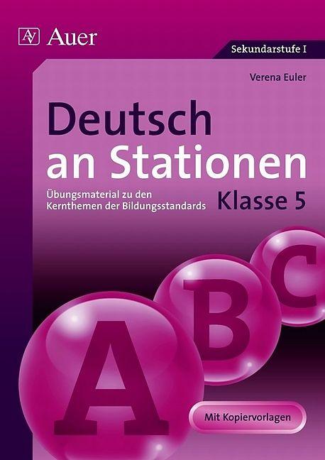 Produktbild Deutsch an Stationen (Deutsch, Verena Euler, 2011)
