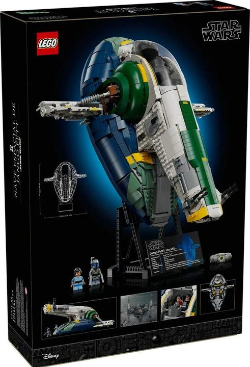 Productafbeelding LEGO Jango Fett's Firespray-klasse sterrenschip (75409, LEGO Star Wars)
