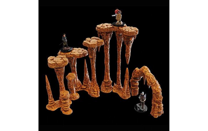Immagine prodotto Wizkids Accessori per piastrelle WarLock : Stalattiti e stalagmiti