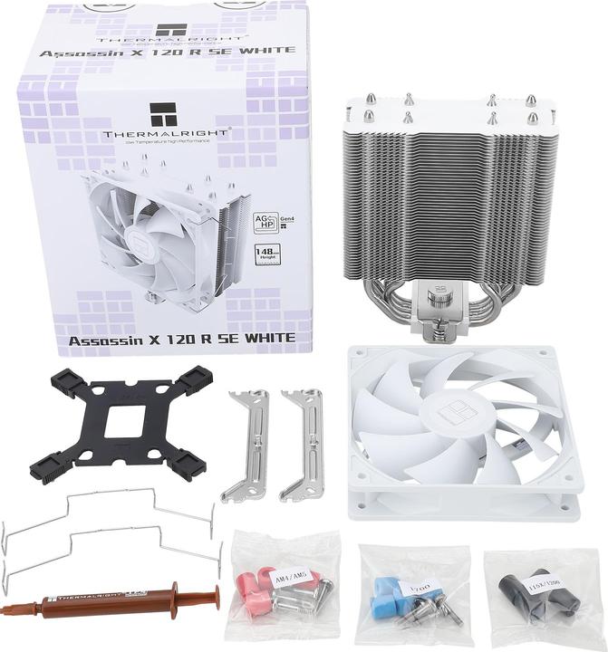 Image du produit Thermalright Assassin X 120 Refined SE Blanc (148 mm)