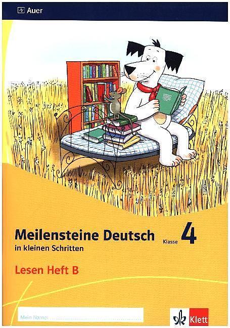 Produktbild Meilensteine. Deutsch in kleinen Schritten. Lesestrategie Heft 2. Klasse 4. Ausgabe ab 2017 (Deutsch, Anne/Lethert, Heinrichs, Susanne, 2017)