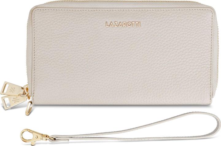 Actual product image Lazarotti Bologna Leather wallet RFID protection leather 20 cm