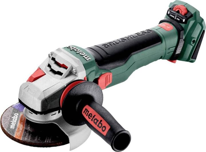 Schutzhaube, Staubschutzfilter, M-Quick-Spannmutter, Zusatzhandgriff Metabo VibraTech (MVT), Stützflansch, Anleitung, WVB 18 LTX BL 15-125 Quick